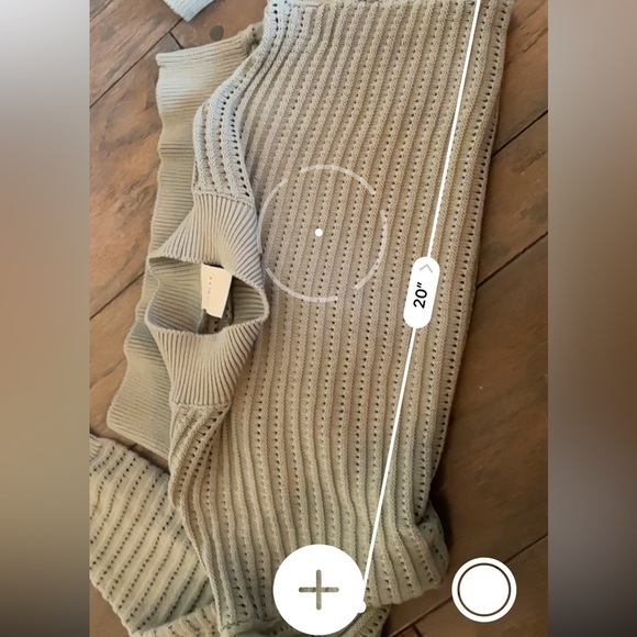 Varley Gray Ribbed Sweater - Picture 7 of 7